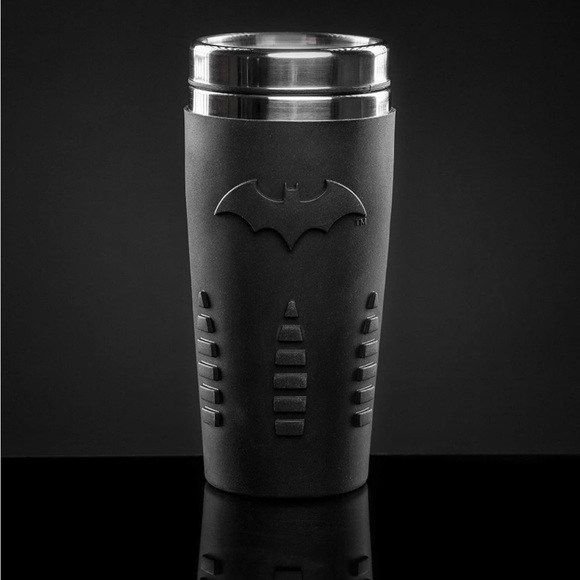COPY - Paladone Batman Travel Mug with Silicone Grip Officially Licensed DC Co… - Picture 1 of 5